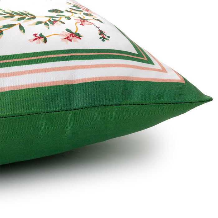 Botanic Silk Decorative Pillow by Yves Delorme Decorative Pillow 18" x 18" Multi at FIG LINENS AND HOME 7