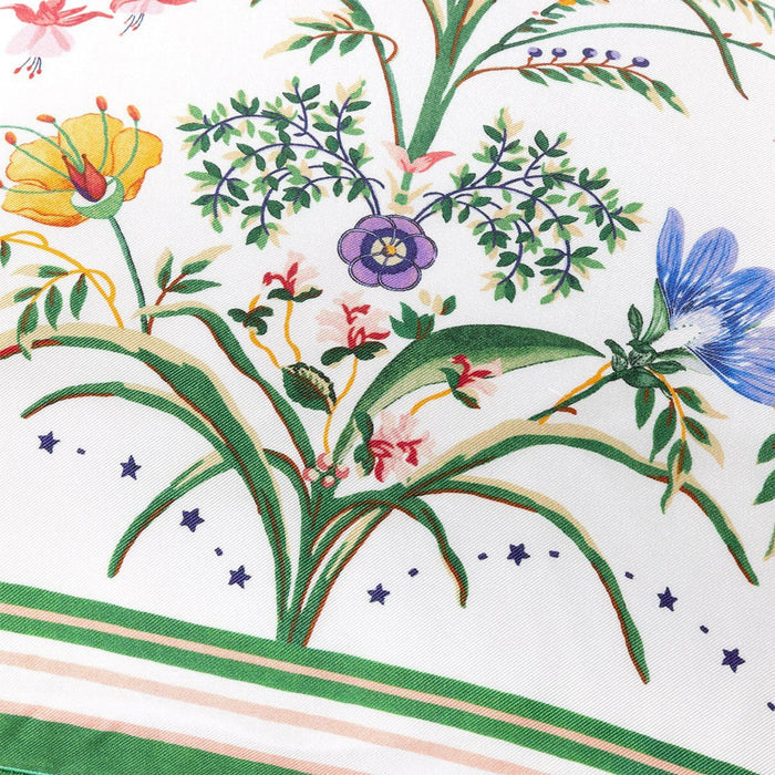 Botanic Silk Decorative Pillow by Yves Delorme Decorative Pillow 18" x 18" Multi at FIG LINENS AND HOME 8