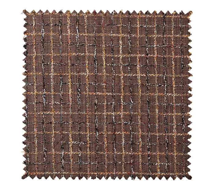 Boucle Brown/Multi Placemat Detail 8 | Kim Seybert at Fig Linens and Home