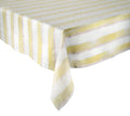 Broad Stripe Tablecloth in Yellow & White by Kim Seybert at Fig Linens and Home 6
