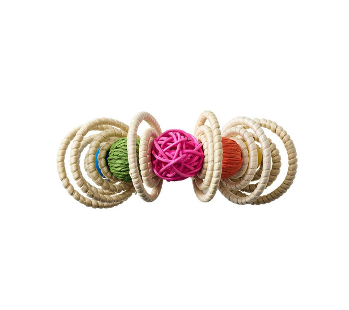 Calypso Napkin Ring in Multi Set of 4 by Kim Seybert at Fig Linens and Home 2