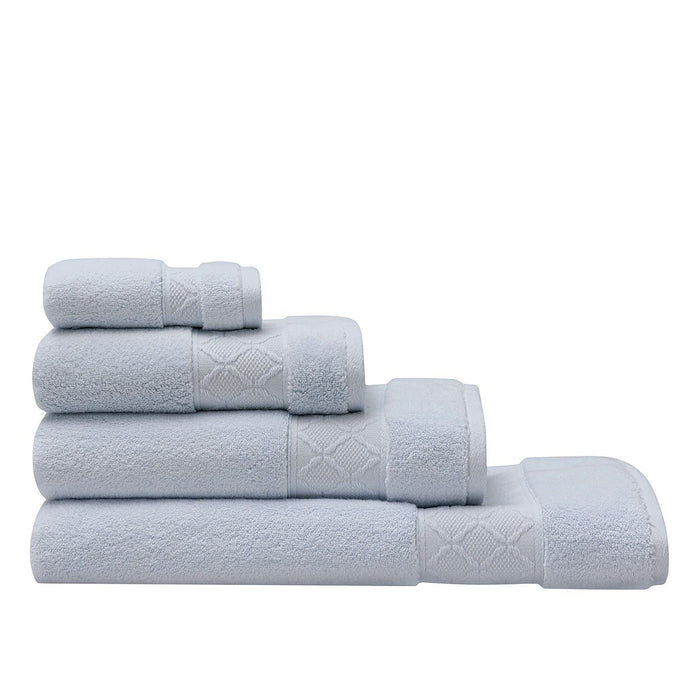 Caresse Blue Bath Towel By Le Jacquard Francais