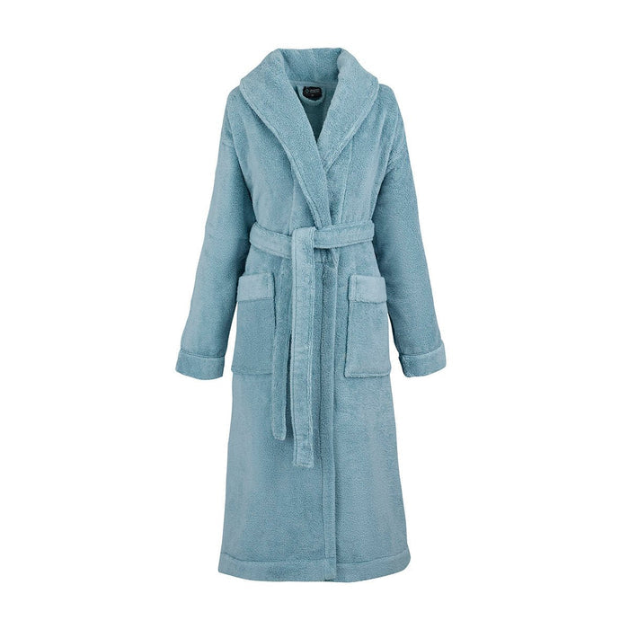 Caresse Blue Ice Robe by Le Jacquard Francais at Fig Linens and Home