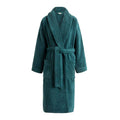 Caresse Dark Green Robe by Le Jacquard Francais at Fig Linens and Home