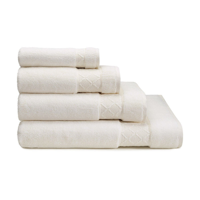 Le Jacquard Français | Caresse Ivory Bath Collection | Fig Linens - Towels