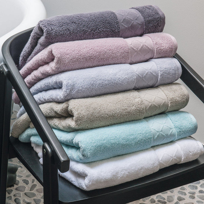 Le Jacquard Français | Caresse White Bath Collection | Fig Linens - All colors