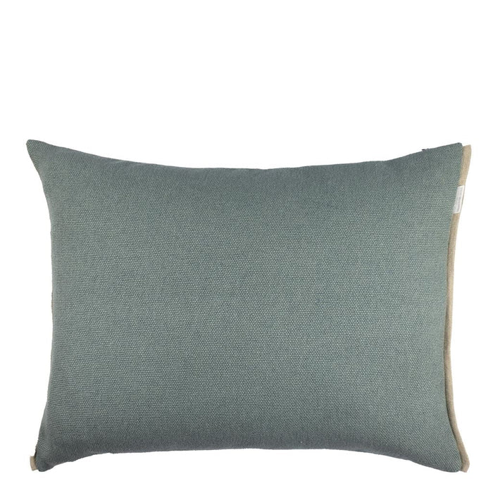 Carres Ombres Moss Decorative Pillow - Designers Guild at Fig Linens and Home 38