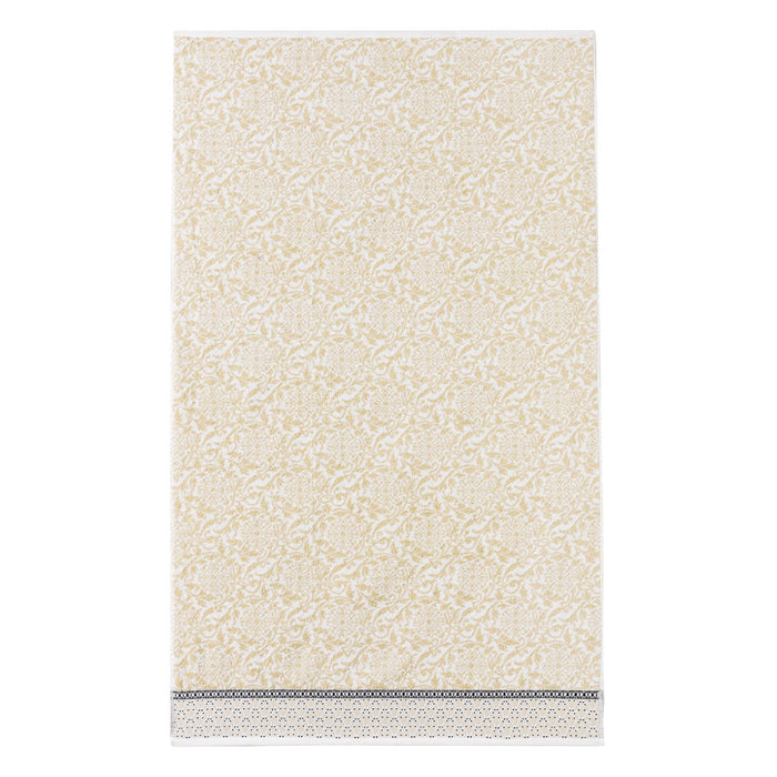 Charme Crème Bath Towels, Hand Towels, Bath Sheets by Le Jacquard Francais at Fig Linens and Home