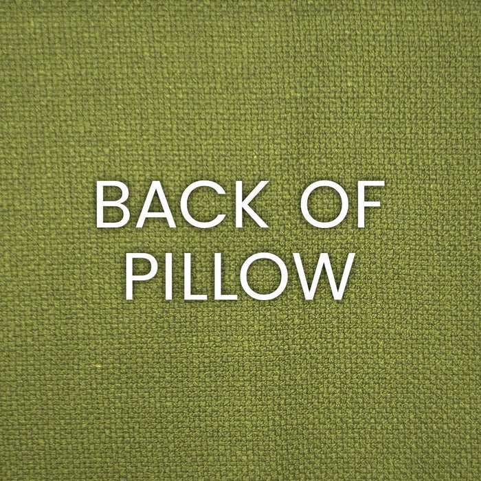Chennai Pillow in Multi - coordinating green back by D.V. KAP Home