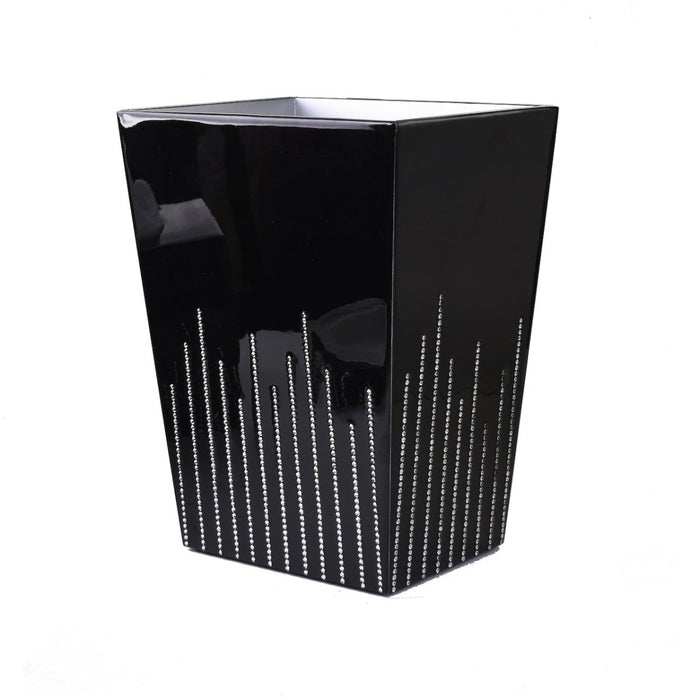 Wastebasket - Cher Bath Accessories by Mike + Ally | Luxury Bath Decor at Fig Linens and Home