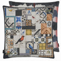 Christian Lacroix Lisboa Spring Tomate Decorative Pillow Decorative Pillow 22” x 22” Multi at FIG LINENS AND HOME 3