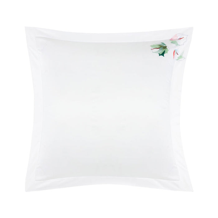 Yves Delorme Couture Clarte Bedding | Euro Sham Front View at Fig Linens and Home 1