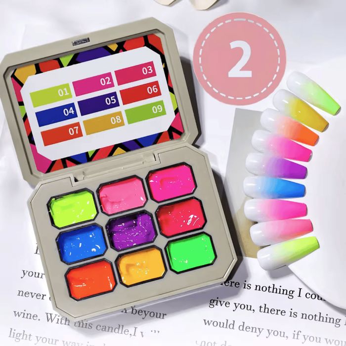 Cream Painting Gel Palette