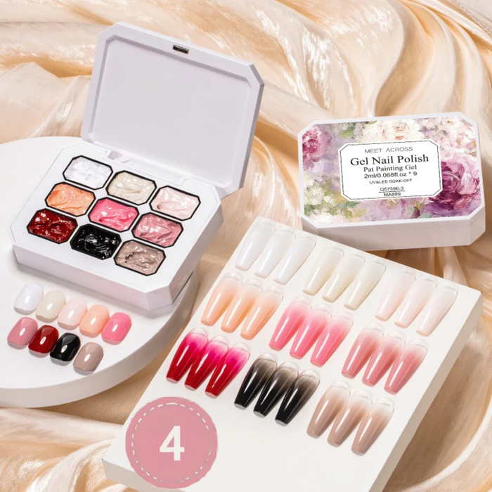 Cream Painting Gel Palette