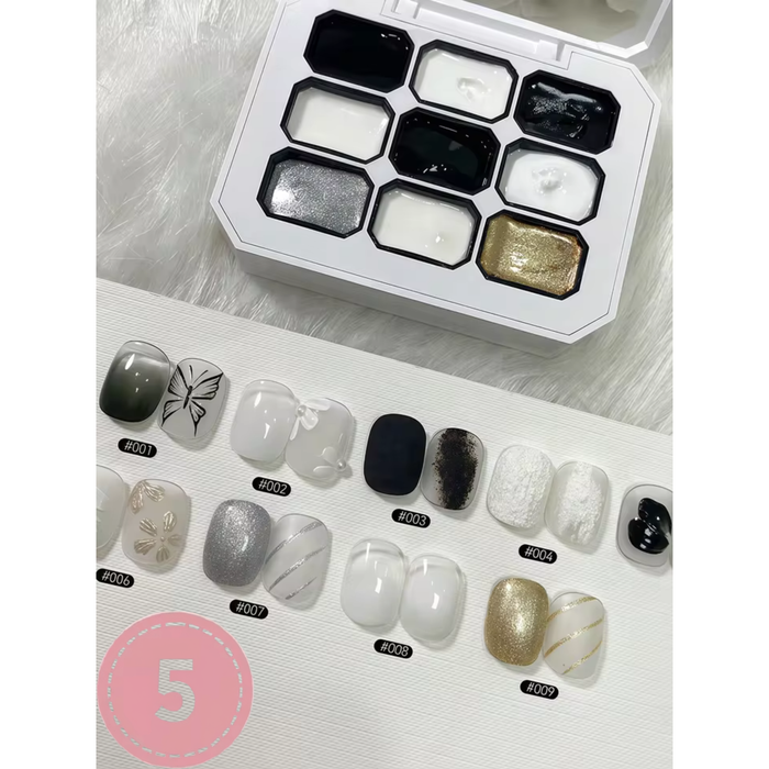 Cream Painting Gel Palette