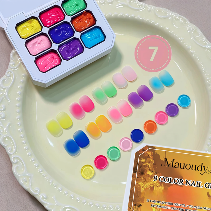 Cream Painting Gel Palette