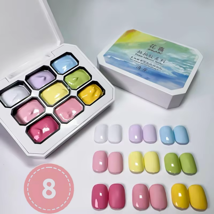 Cream Painting Gel Palette