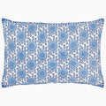 Damini Indigo Pillow by John Robshaw at Fig Linens and Home - 1