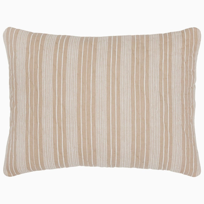 Darika White Sham by John Robshaw at Fig Linens and Home - 1