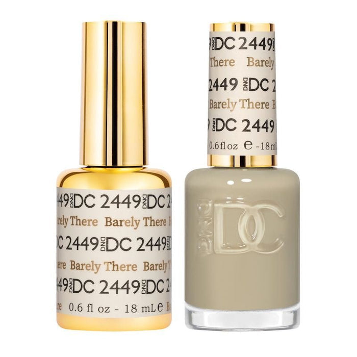 DC GEL 2449 Barely There - Angelina Nail Supply NYC
