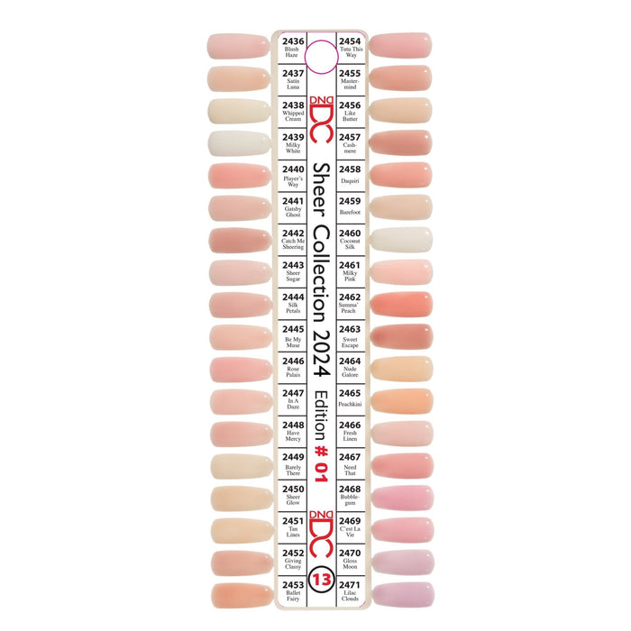 DC13 Color Swatch Only - Angelina Nail Supply NYC