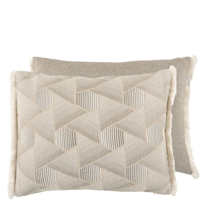 Delray Graphite Outdoor Pillow