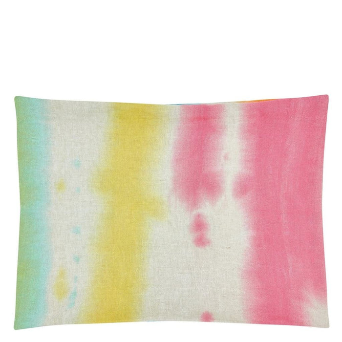Designers Guild Brera Arte Fuchsia Decorative Pillow 18" x 24" Decorative Pillow Fuchsia at FIG LINENS AND HOME 4