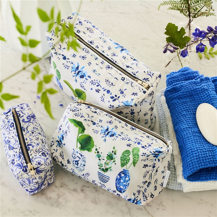 Designers Guild Kawana Delft Small Toiletry Bag
