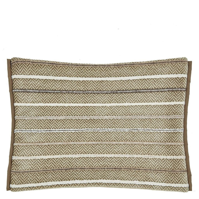 Designers Guild Porthminster Chalk Decorative Pillow 12” x 16” Chalk at FIG LINENS AND HOME 5