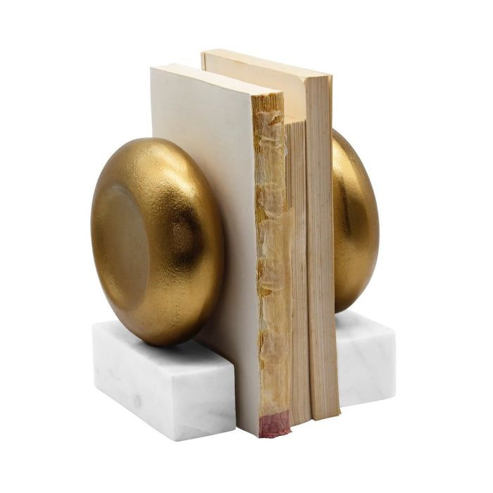 Disky Book Ends by Worlds Away at Fig Linens and Home | Decor and Home Interiors 2
