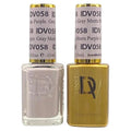 DIVA Duo DV058 Gray Meets Purple - Angelina Nail Supply NYC