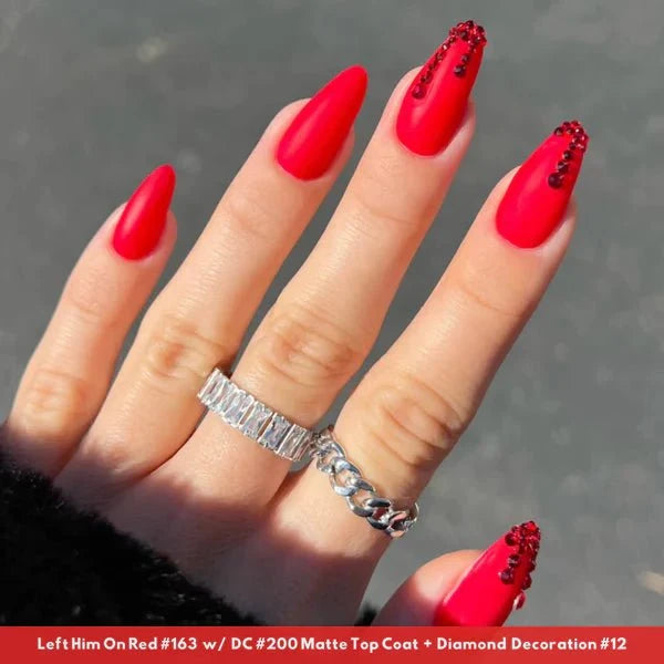 DIVA Duo DV163 Left Him On Red - Angelina Nail Supply NYC