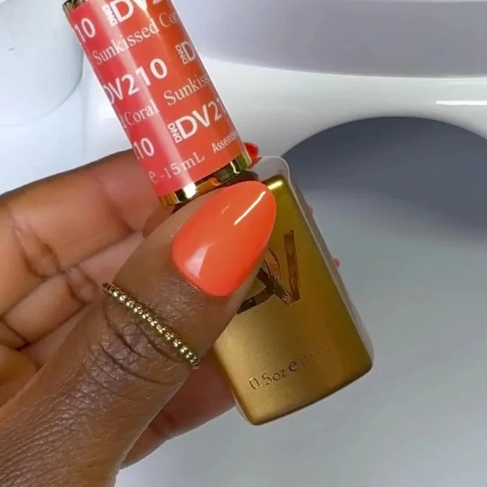 DIVA Duo DV210 Sunkissed Coral - Angelina Nail Supply NYC