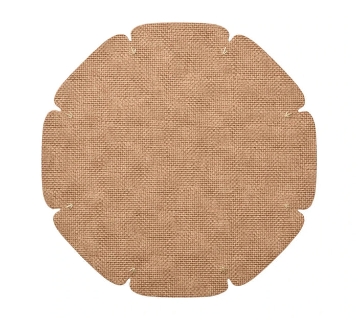 Divot Tan Placemat | Kim Seybert at Fig Linens and Home