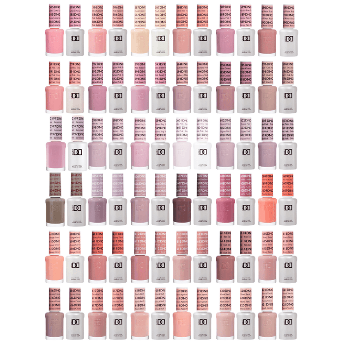 DND6 Collection 6 (Full Set 36 Colors 585 - 621) - Angelina Nail Supply NYC