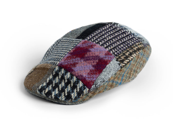Donegal Touring Cap Heavy Patchwork Tweed - LIMITED EDITION