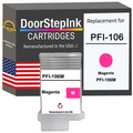 DoorStepInk Remanufactured in the USA Ink Cartridge for Canon PFI-106 130ML Magenta