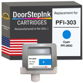 DoorStepInk Ink Cartridge for Canon PFI-303 330ML Cyan