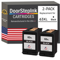replacement HP 63XL Black (F6U64AN) Ink Cartridges