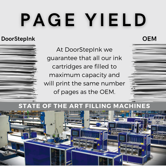 DoorStepInk Brand for HP 711XL Black MICR Remanufactured in the USA Ink Cartridge