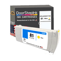 DoorStepInk Brand For HP 81 680mL Yellow Remanufactured in the USA