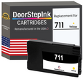DoorStepInk Remanufactured in the USA Ink Cartridges for 711 CZ132A 1 Yellow