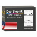 DoorStepInk Remanufactured in the USA For Canon 137 High Yield Black LaserJet Toner Cartridge, 9435B001