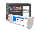 DoorStepInk Remanufactured in the USA Ink Cartridge for HP 81 680mL Magenta