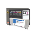 DoorStepInk Remanufactured in the USA Ink Cartridge for HP 83 UV 680mL (C4945A) Light Magenta