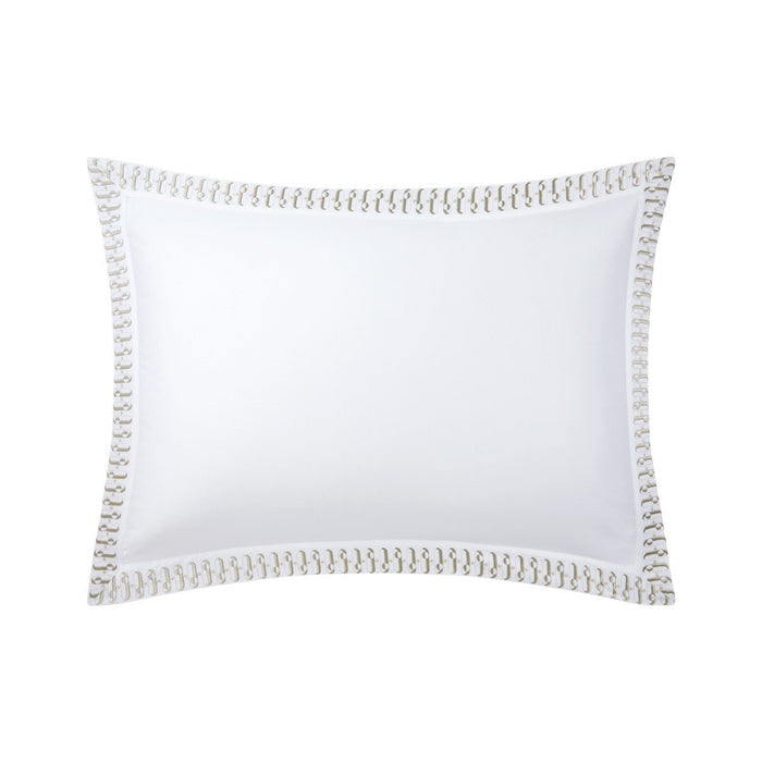 Dorian Blanc/Sable Sham by Yves Delorme Couture - view 3