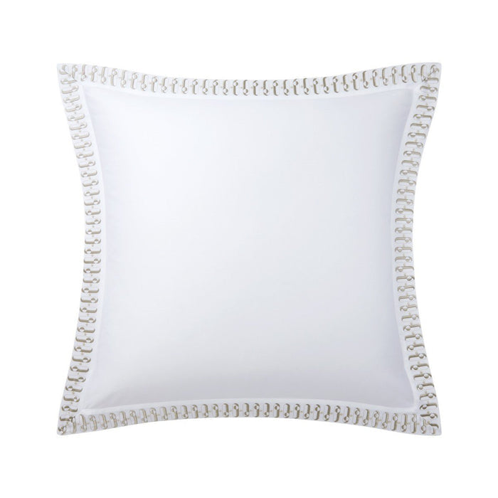 Dorian Blanc/ Sable Sham by Yves Delorme Couture - view 4