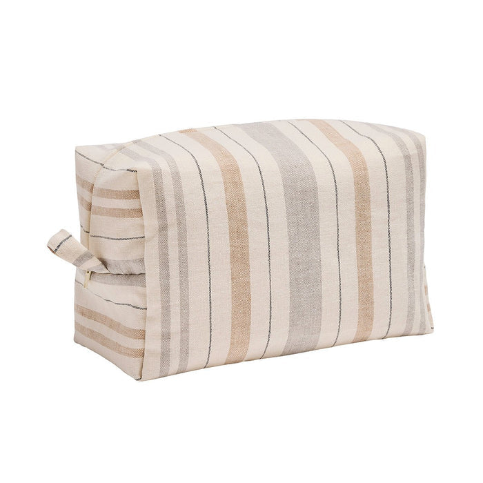 Dune Beige Pouch by Le Jacquard Francais 8" x 4" x 5" BEIGE at FIG LINENS AND HOME 1