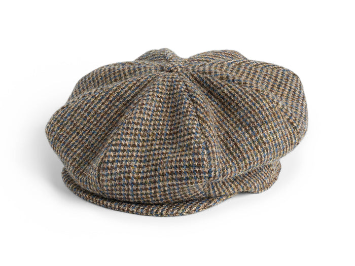 Eight Piece Cap Tweed