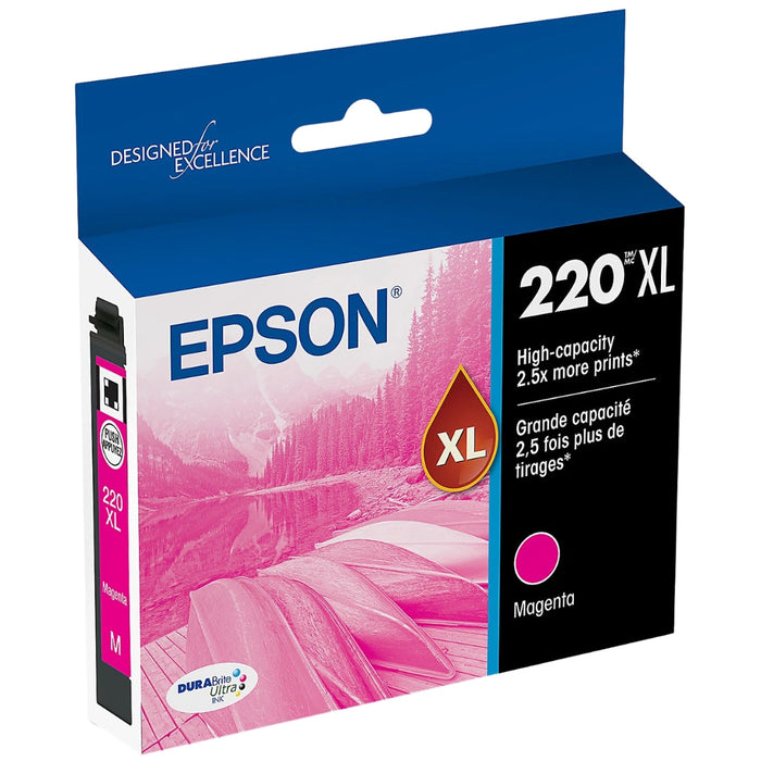 Epson 220XL High-capacity Magenta Ink Cartridge